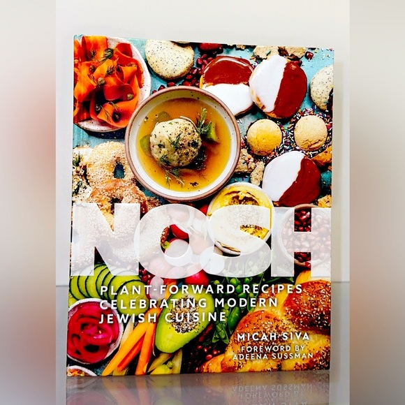 Nosh: Plant-Forward Recipes Celebrating Modern Jewish Cuisine Hardback Cookbook - Picture 1 of 9